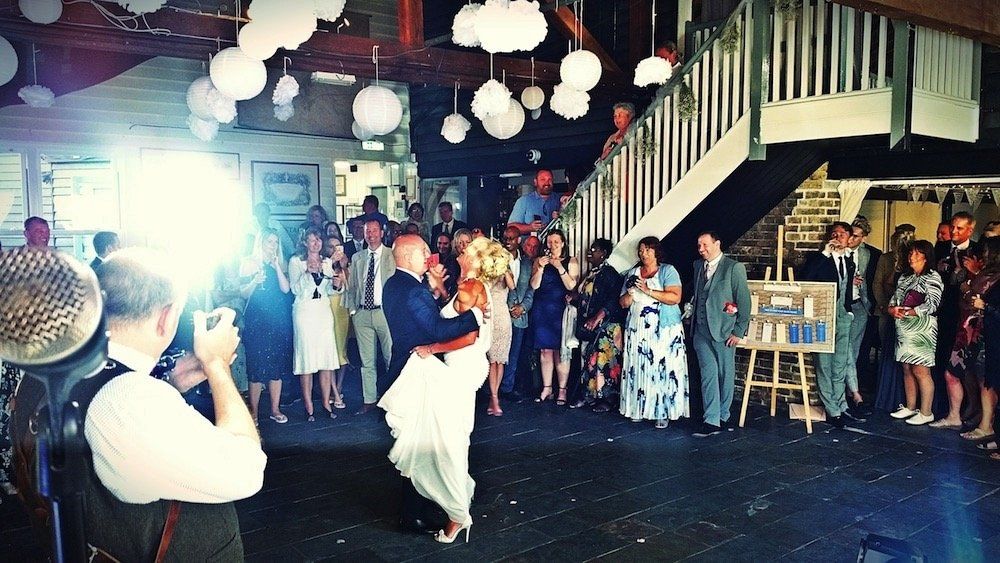 First Dance at the East Quay venue East Quay Wedding Kent