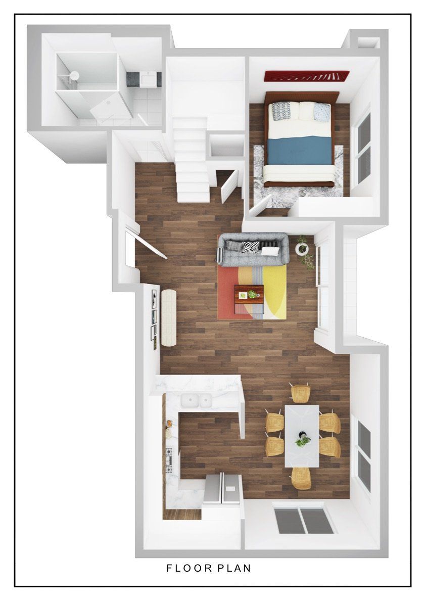 909 le doux floor plan