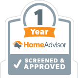 1 year HomeAdvisor Certified