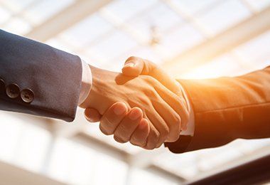 Business People Handshaking — Washington, NC — Attorney Keith D. Hackney