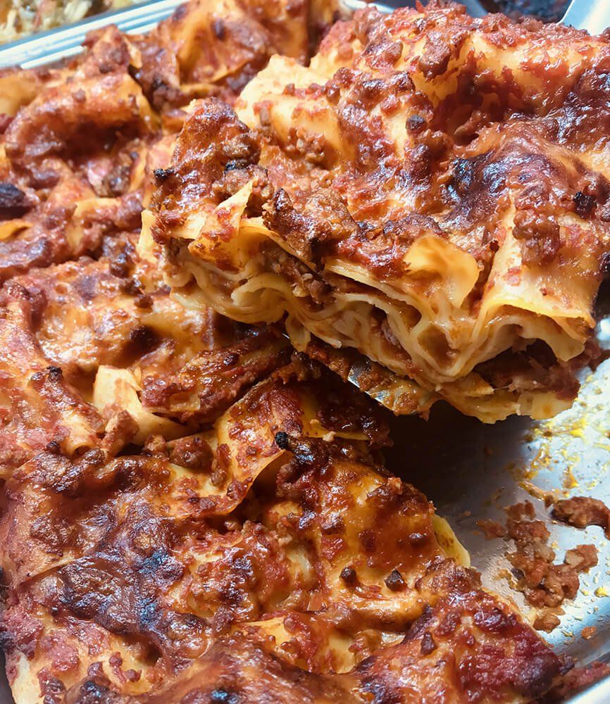 Lasagnes à la bolognaise