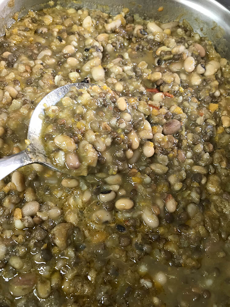 Soupe de légumineuses