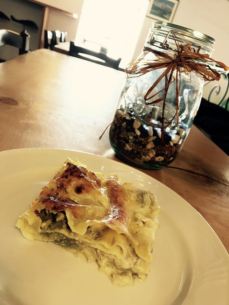 Lasagnes au ragoût blanc