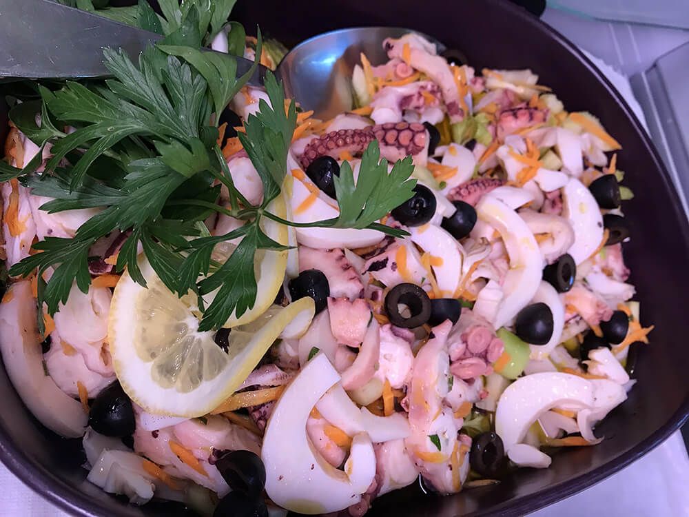 Salade de fruits de mer