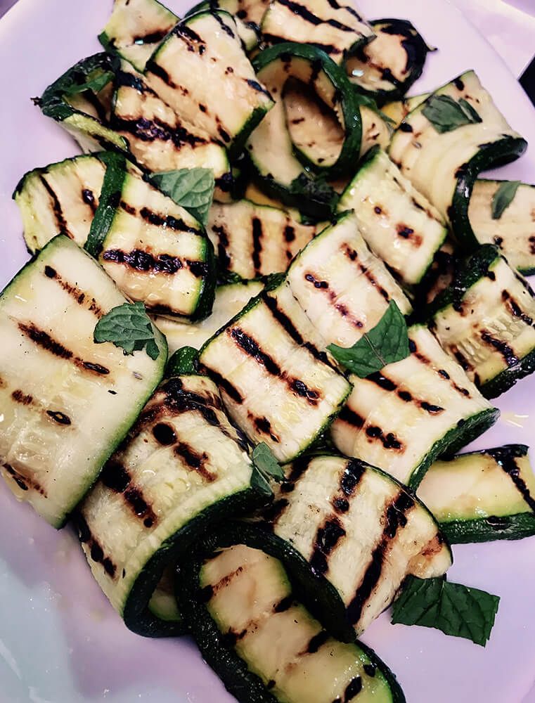 courgette grillées
