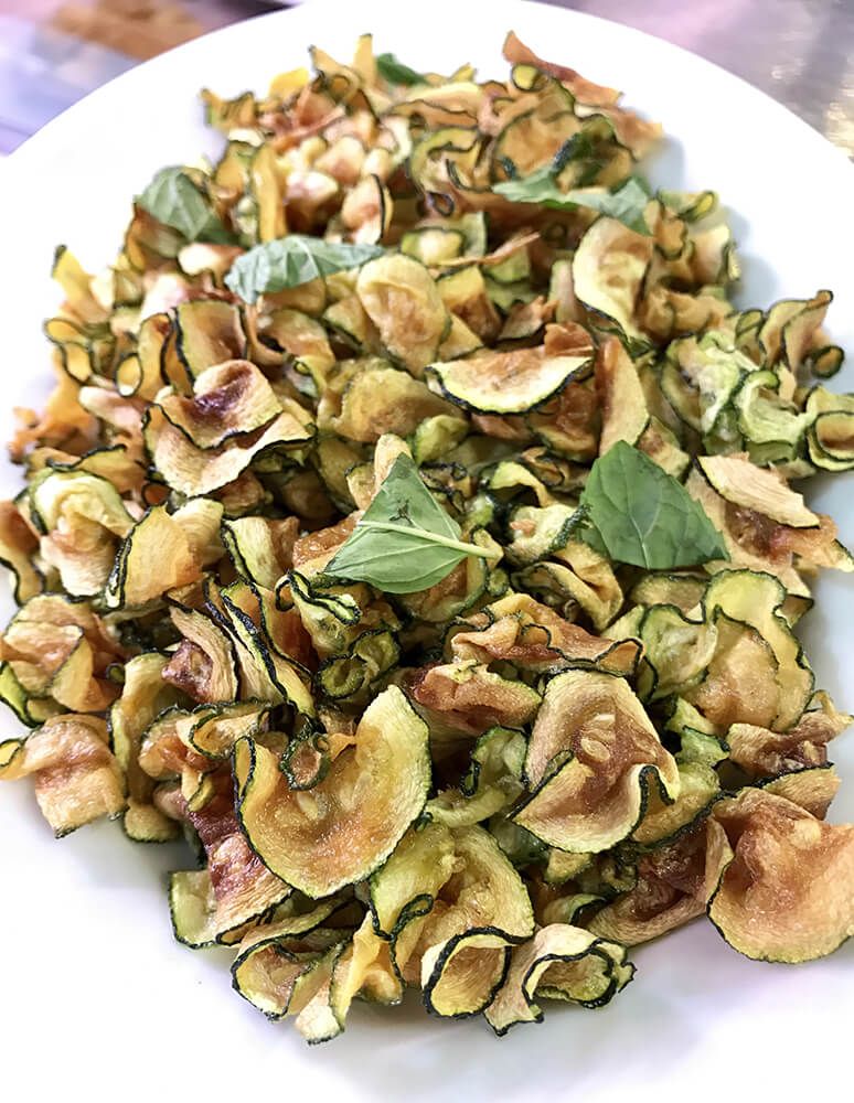 Accompagnement de courgettes