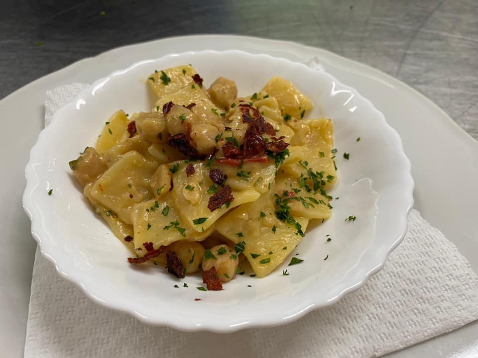 primo piatto di ravioli