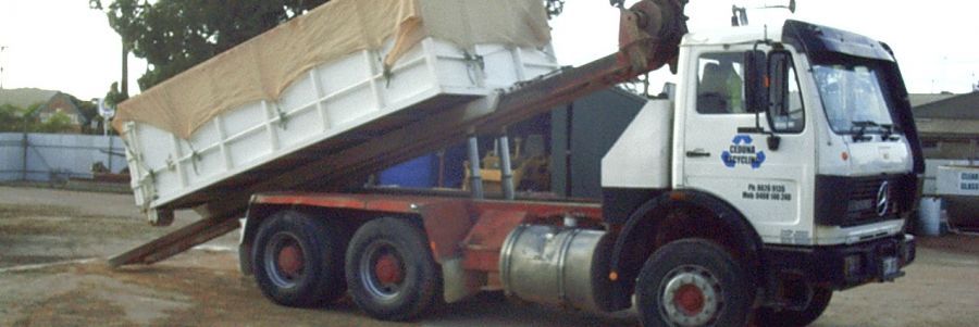 recycling truck in Ceduna