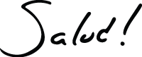 The word salad is written in black ink on a white background.