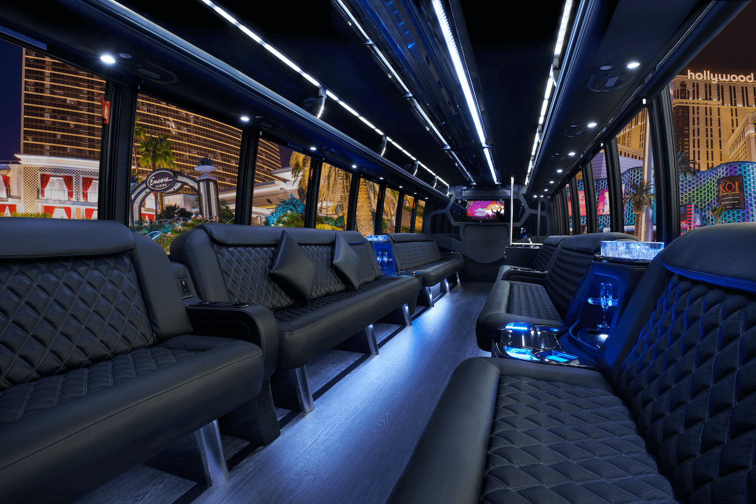 22-26 passenger party bus