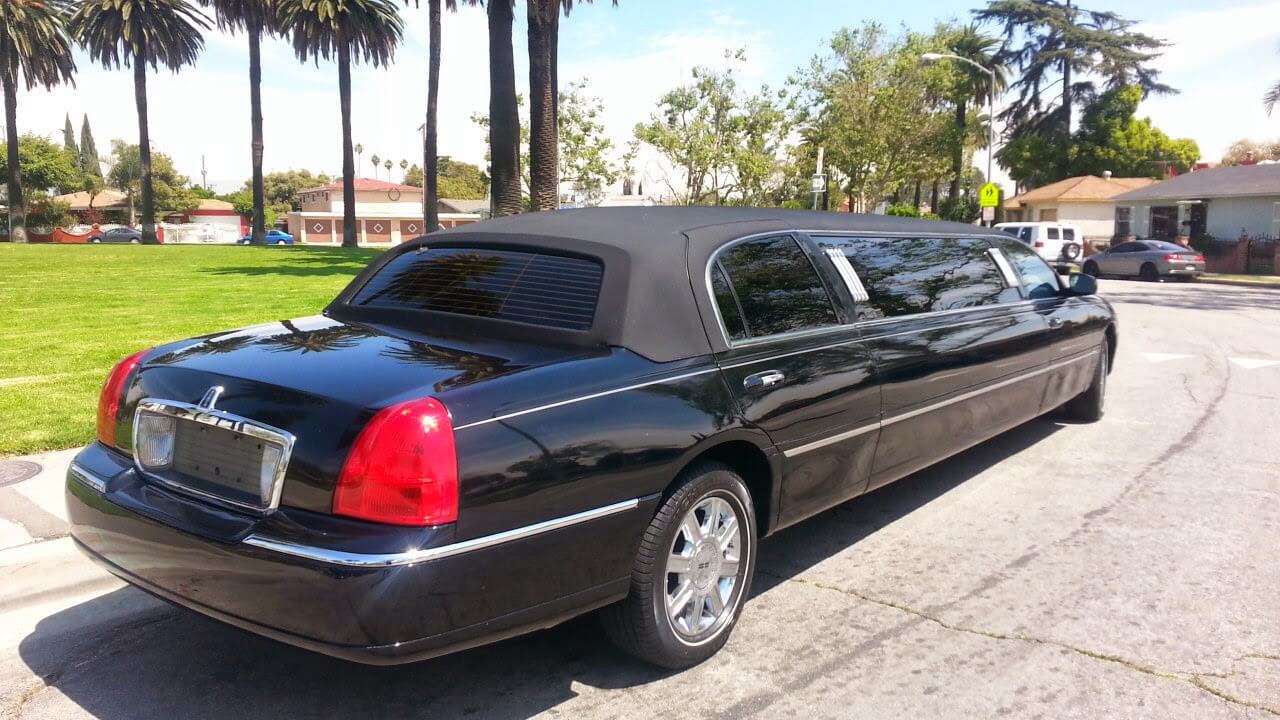 black stretch limo service los angeles