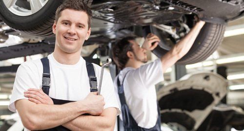 Motor professional fitting types in a vehicle