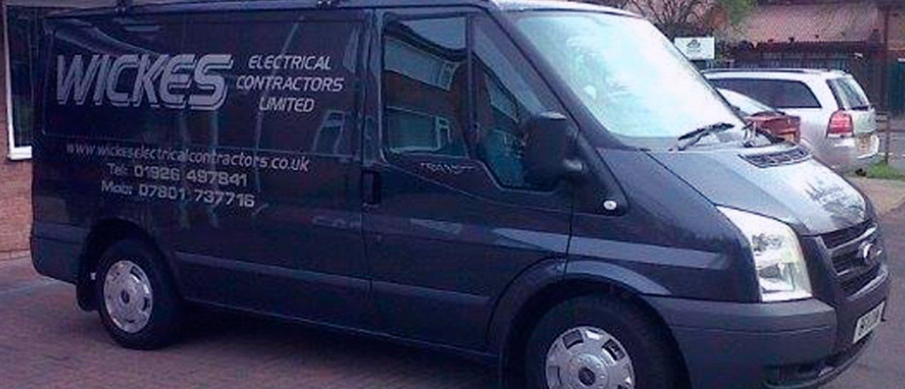 a black van