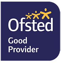 The logo for Ofsted for a good provider.