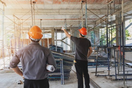 direzione dei lavori edili in cantiere