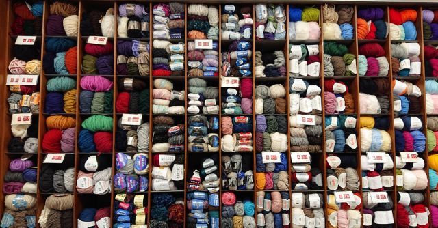 assortimento di filati