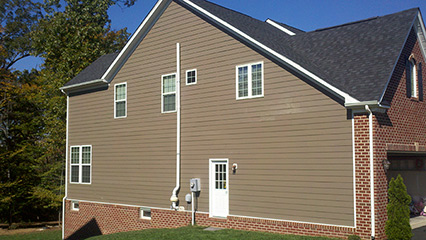 Exterior of the House — Charlottesville, VA — Radon Solutions Inc.