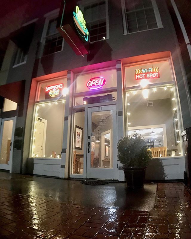 A storefront with an