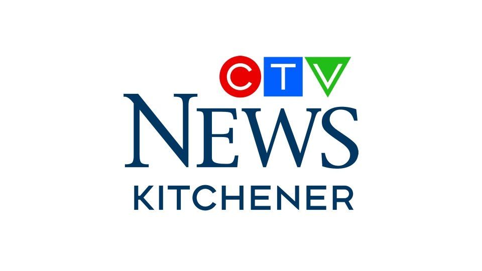 The ctv news kitchener logo is on a white background.