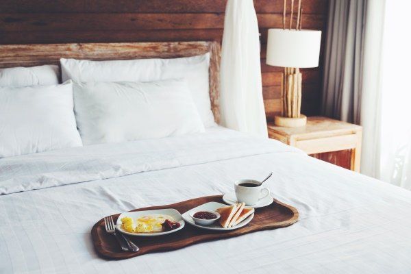 prima colazione in stanza