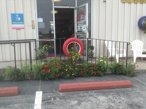 Office Front Door — Frankfort, KY — Sonny Dunn Body Shop Inc.