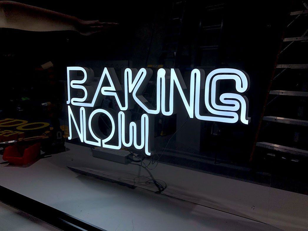 Neon Light 3d Signage — Signage In Acacia Ridge, QLD