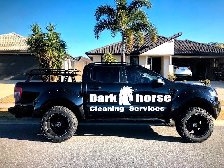 Black Pickup Truck Signage — Signage In Acacia Ridge, QLD