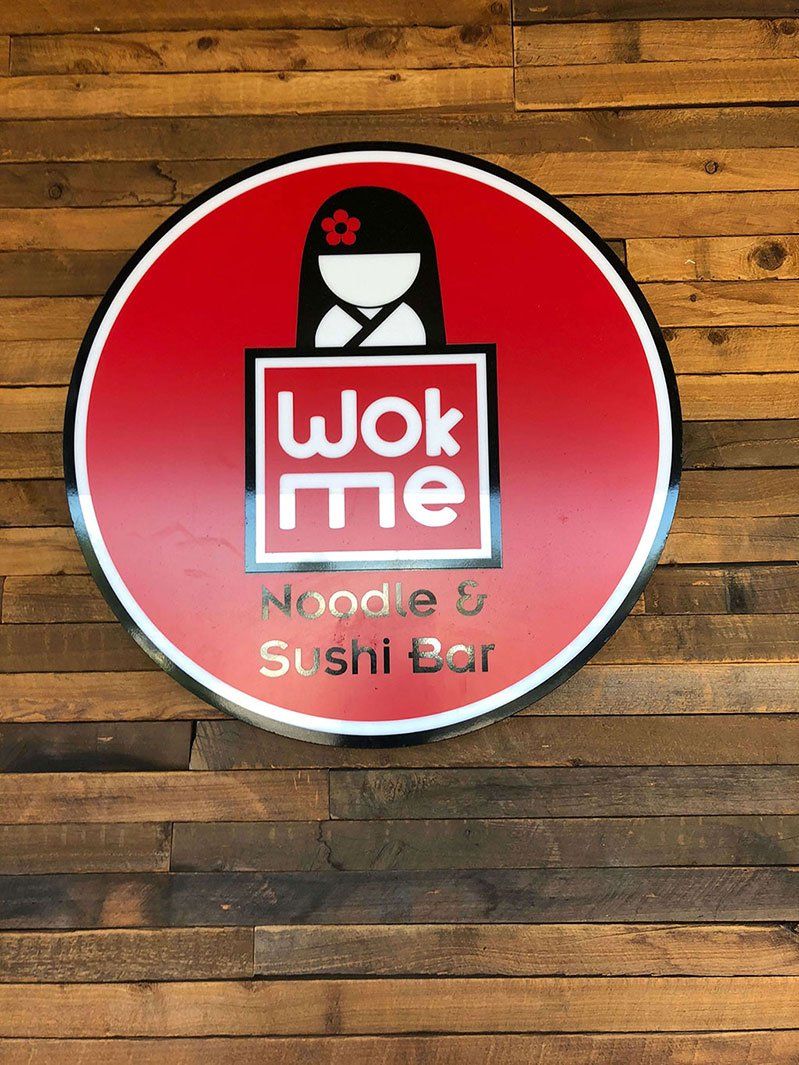 Logo Signage With Red Background — Signage In Acacia Ridge, QLD