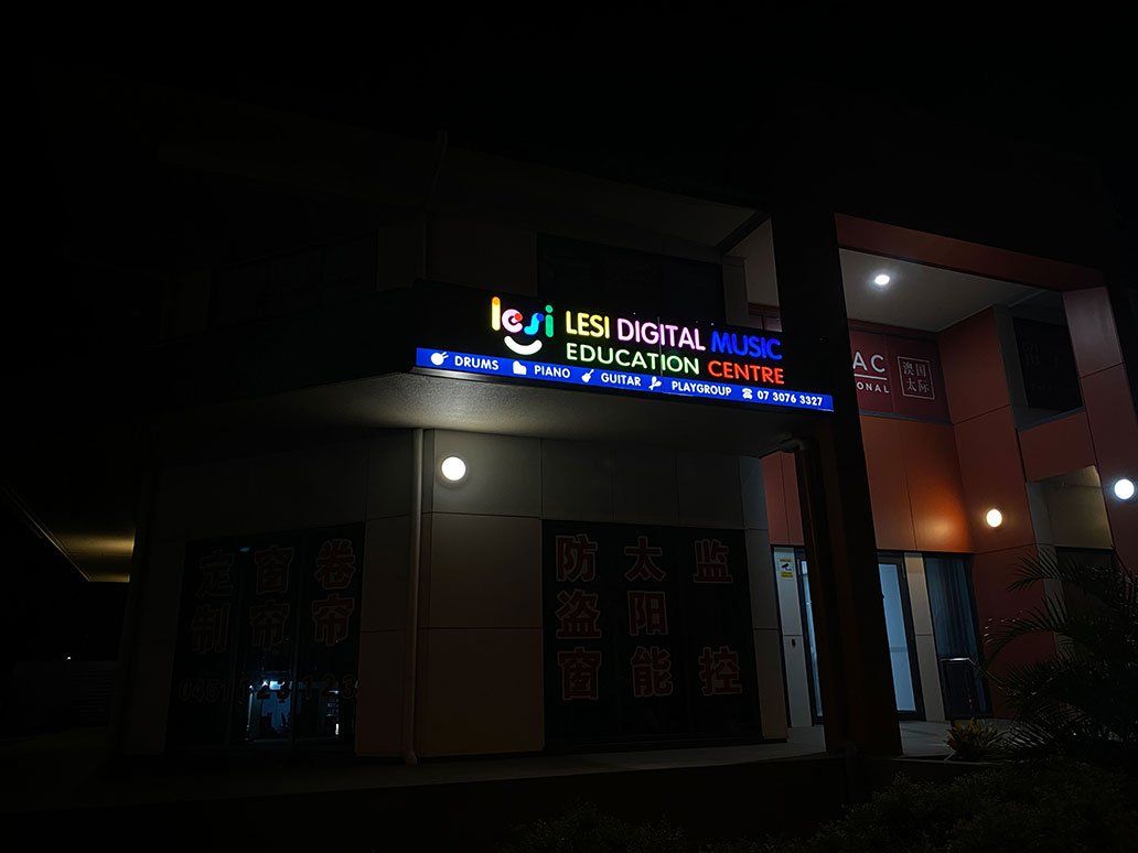Education Centre Light Signage — Signage In Acacia Ridge, QLD