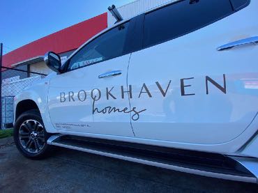 Brook Haven homes sign — Signage In Acacia Ridge, QLD