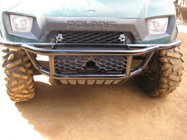 front of side by side with steel fabrication