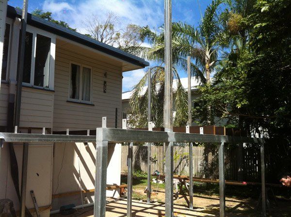 backyard deck