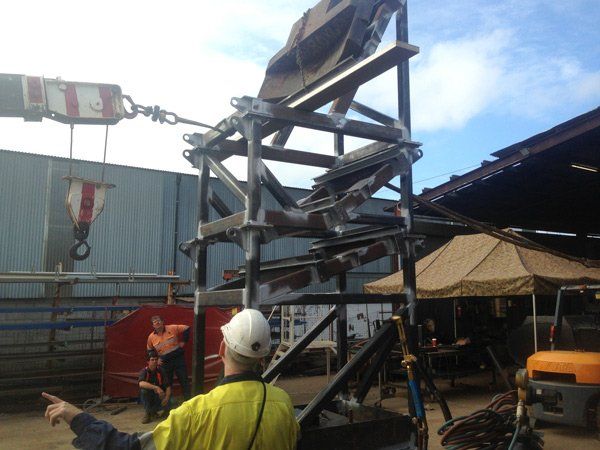 tall steel construction