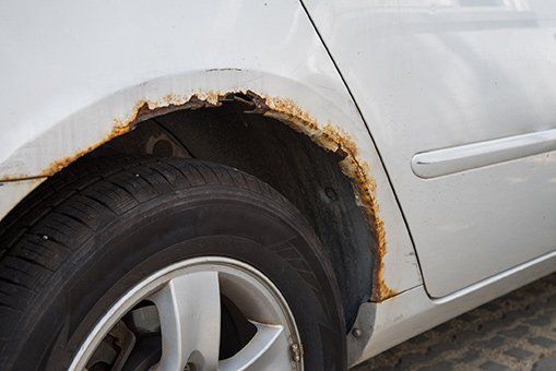 Rusty Car Wing