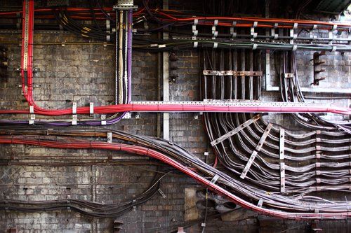 Underground wire fitting