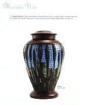 Mosaic Urn - funeral home in Bay shore, NY Mosaic Urn - funeral home in Bay shore, NY