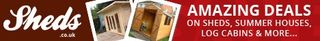 Sheds.co.uk Half Banner 1