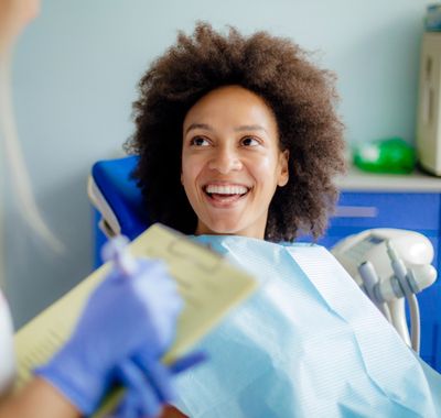 Woman Having Dental Check-up — Atlanta, GA — Metro Dental Woman Having Dental Check-up — Atlanta, GA — Metro Dental