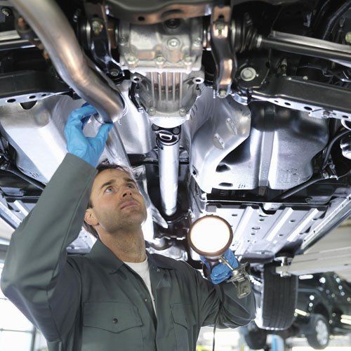 Suspensions checks for MOT test certificate