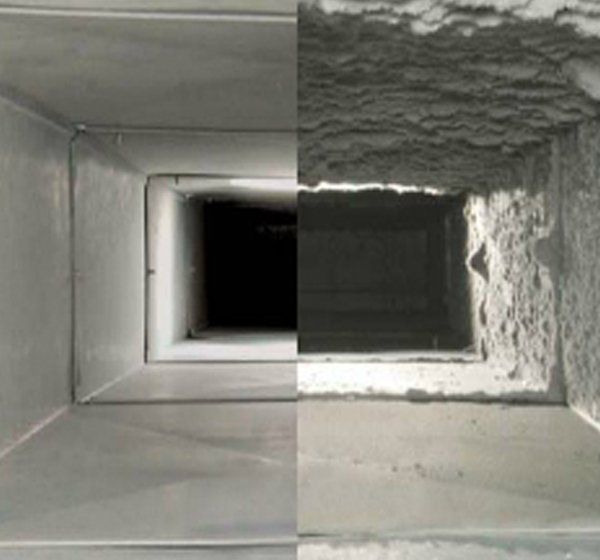 Before and After Image of a Vent — Cary, IL — Kingsborough Chimney Sweep Inc Before and After Image of a Vent — Cary, IL — Kingsborough Chimney Sweep Inc