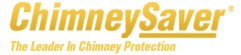 ChimneySaver logo in gold, with text 