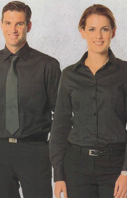 people wearing formal black suits