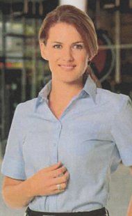 light blue blouse