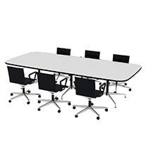 White Conference Tables — Cleveland, OH — A & G Office Furniture