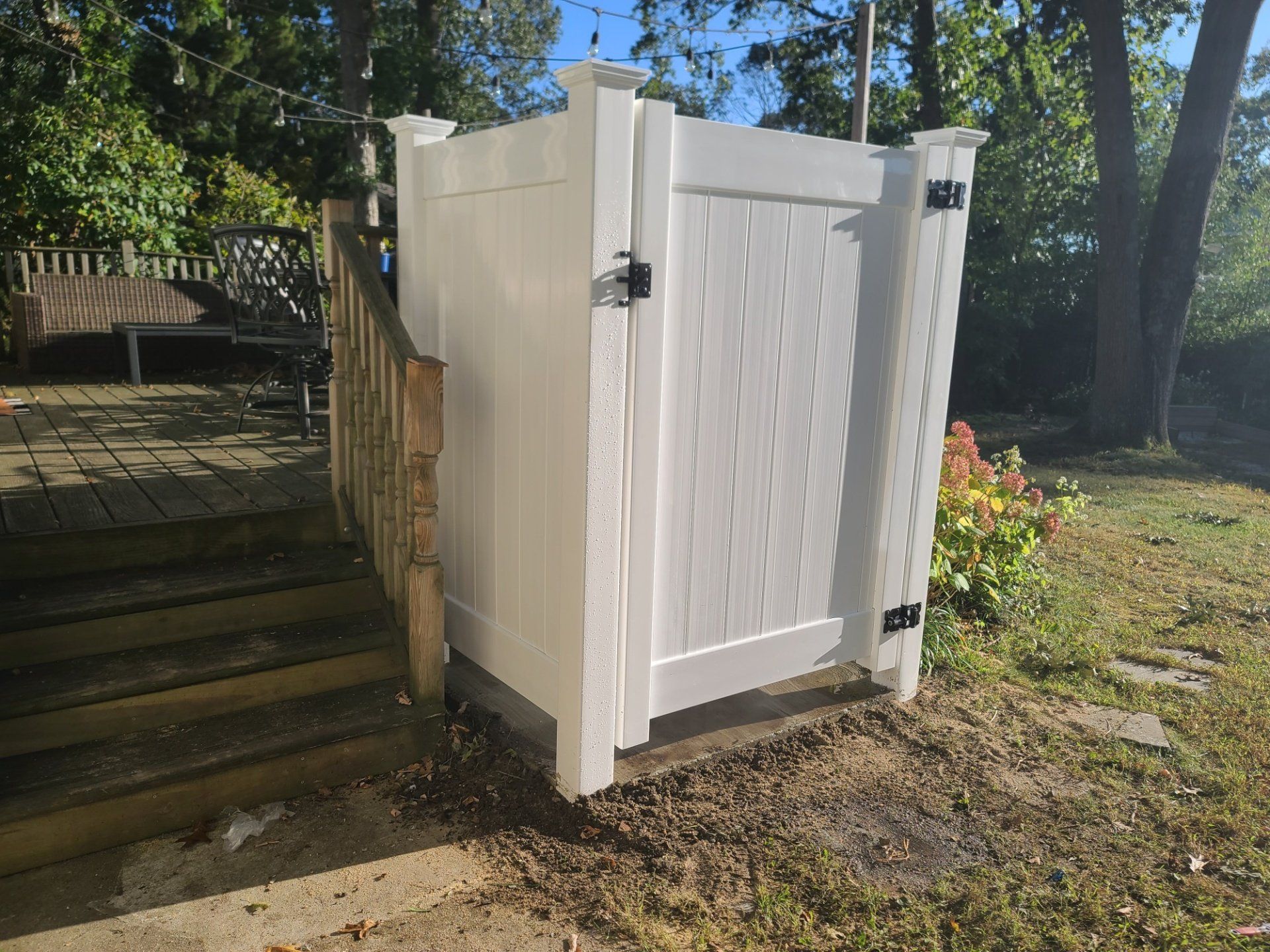 Residential Vinyl Fence — Neptune City, NJ — JV Fences LLC