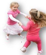 Two Girls Dancing — Child learning center in Loomis, CA