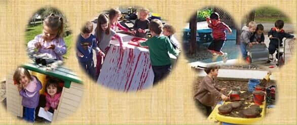 Kids outdoor Activity — Child learning center in Loomis, CA Kids outdoor Activity — Child learning center in Loomis, CA