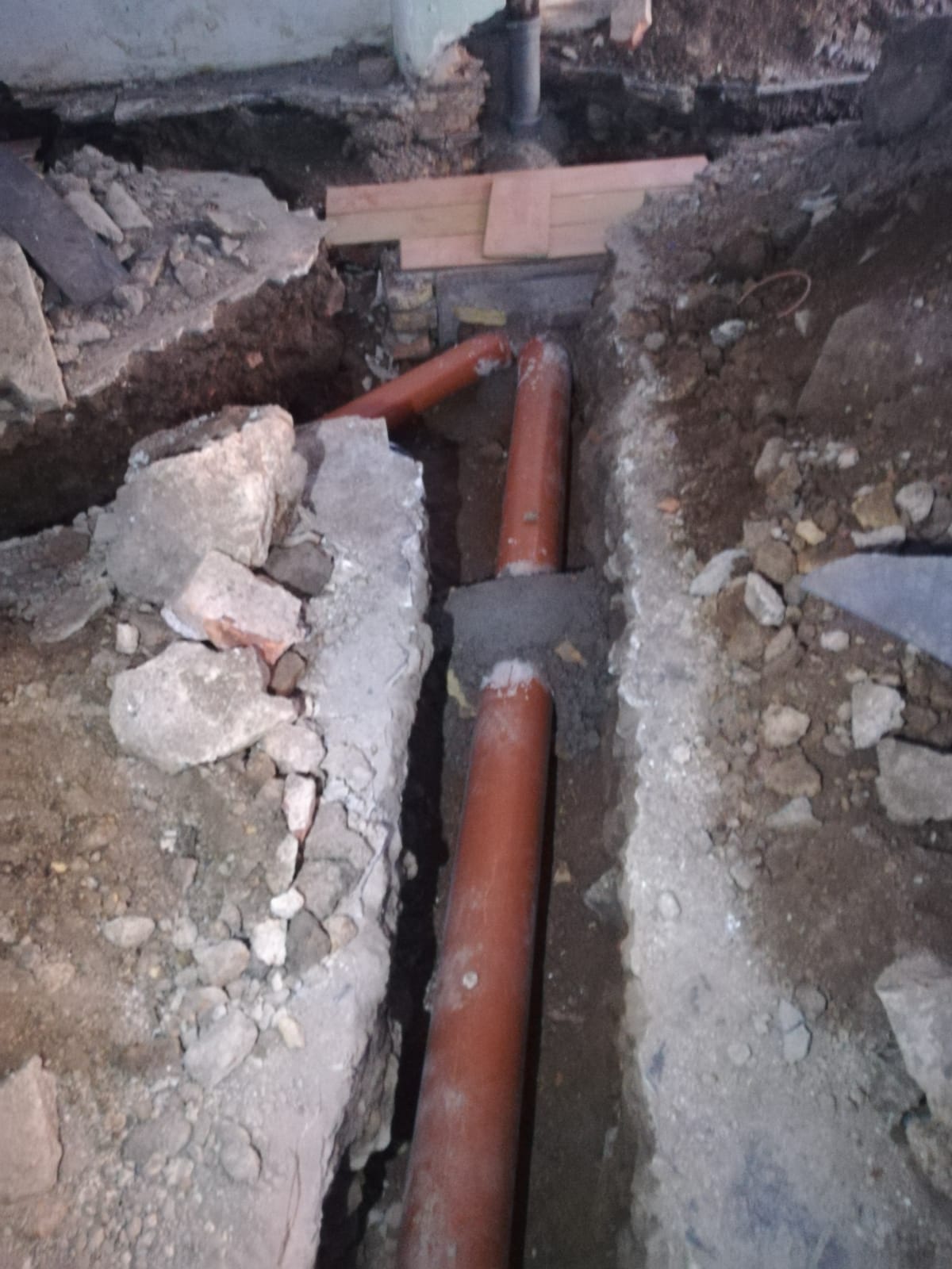 Ristrutturazione impianti fognari Roma