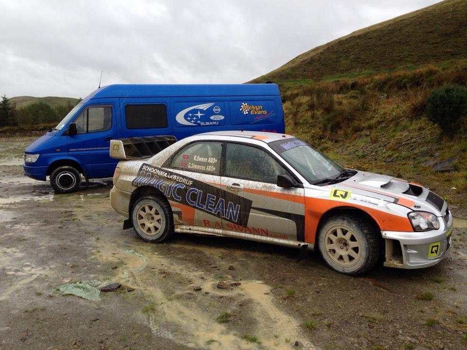 Rally car