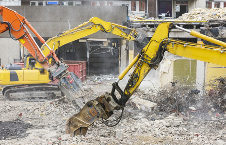 Dismantling work